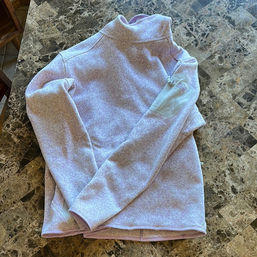 Arc'teryx Light Purple Turtleneck Sweater